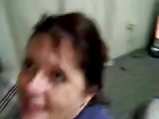 kathy in bedroom suck n cum swallow