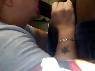 Mature Sucks Cum out a Huge Black Dick