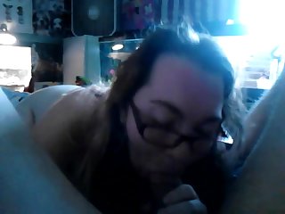 Me & hubby sucking bi cock