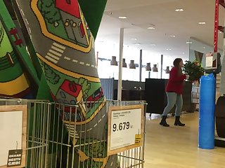 Hot and juicy ass walking by