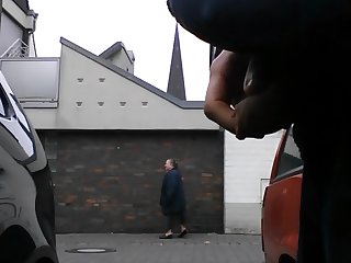 Flashing older people