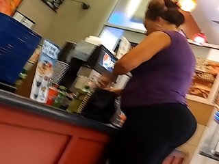 Phat ass Milf at the Mall