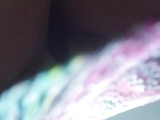 bajo falda de veterana