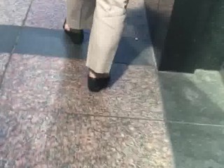 Mature pawg in khakis